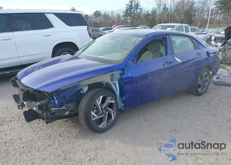 2025 Hyundai Elantra Sel Convenience from USA, damaged, VIN KMHLS4DG3SU860858